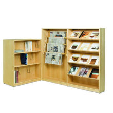 high quality wooden comic book display rack with great workmanship